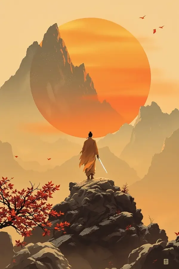 山河远阔海报